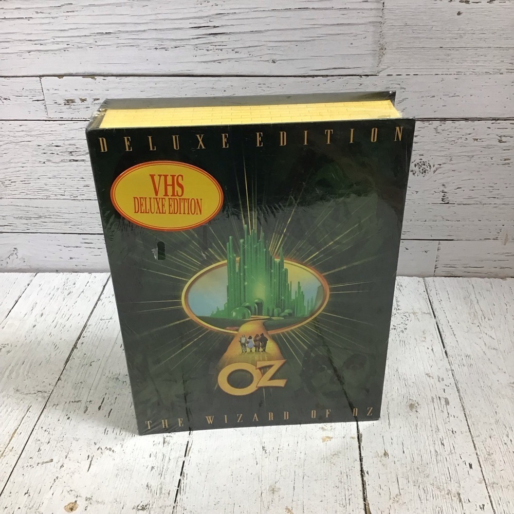 Vintage 1999 The Wizard of Oz VHS Deluxe Edition Collectors Set SEALED​​​​